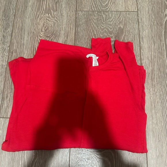 SoSoft Modal Ribbed Long Lounge Set - Picture 5 of 5